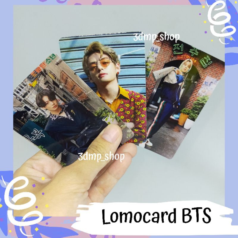 [25 Lembar] Lomocard photo photocard lomo card BTS Dynamite DNA BE MOTS7 Butter 7 fates proof