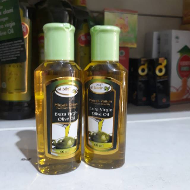 

Minyak zaitun al badr 60 ml extra virgin