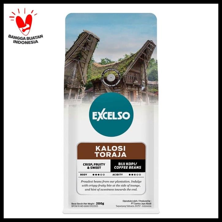 

Excelso Kalosi Toraja - Biji Kopi 200 Gr