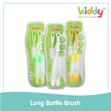Kiddy Sikat Botol Susu Anak / Sikat botol panjang -9305