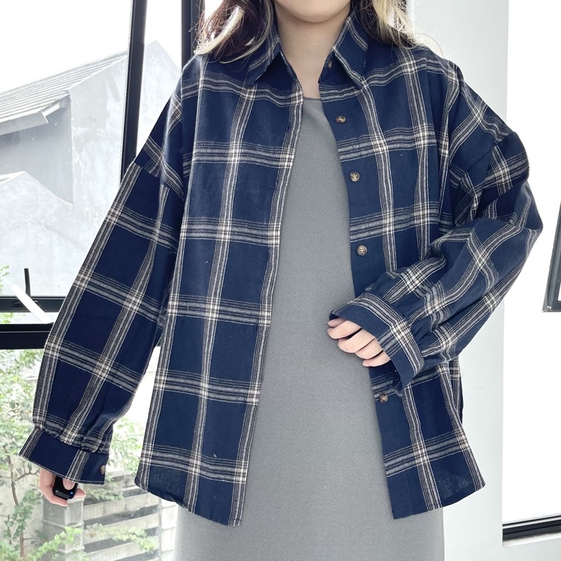 TARTAN FLANEL SHIRT KEMEJA KOTAK / devilknitwear devilknit_id-CARL