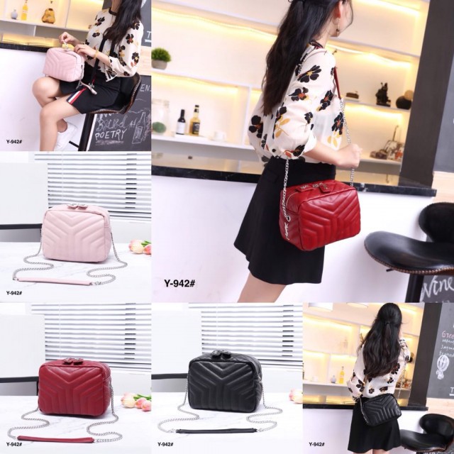 Tas Batam  YSL Monogram Bowling Y-942