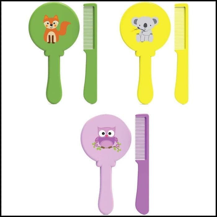 Baby Safe Brush &amp; Comb Set Sikat Bulu Dan Sisir Bayi DL1014