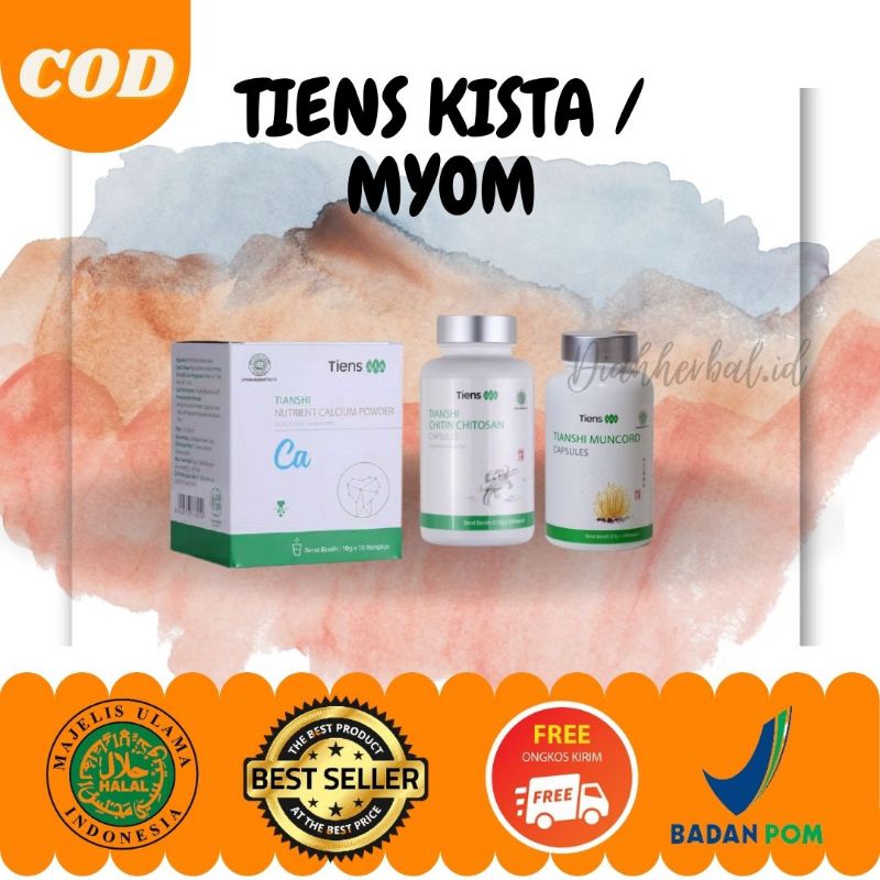 OBAT KISTA MYOM TIENS Isi Calcium Chitin Muncord