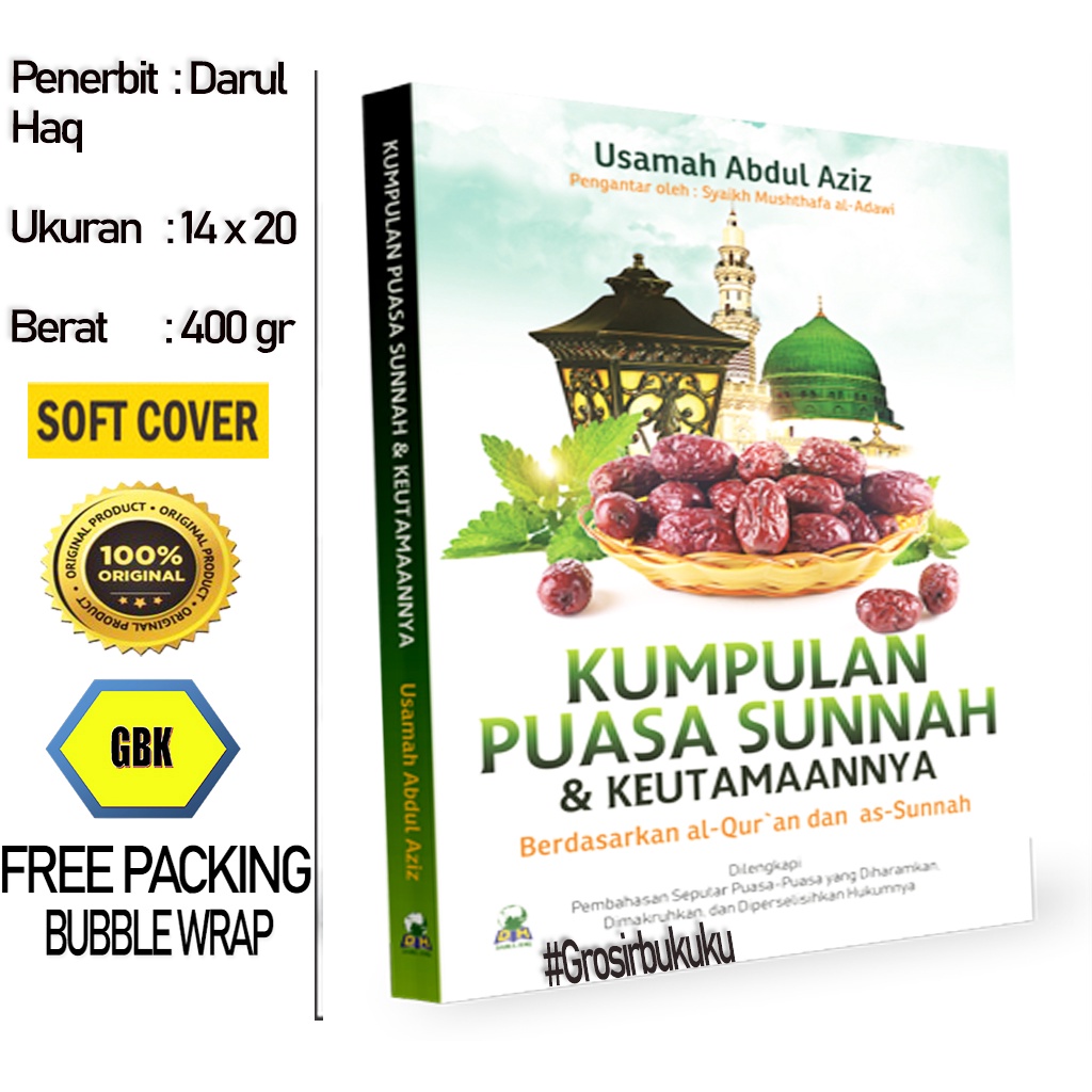 Buku Kumpulan Puasa Sunnah &amp; Keutamaannya - Darul Haq