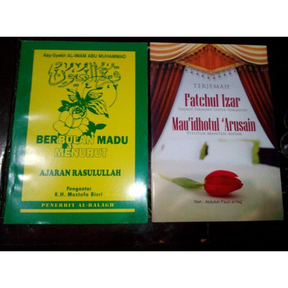 Paket 2 Terjemah Indonesia Kitab Qurrotul Uyun Dan Fathul Izar Mauidhoyul Arusain Bulan Madu Dan Shopee Indonesia