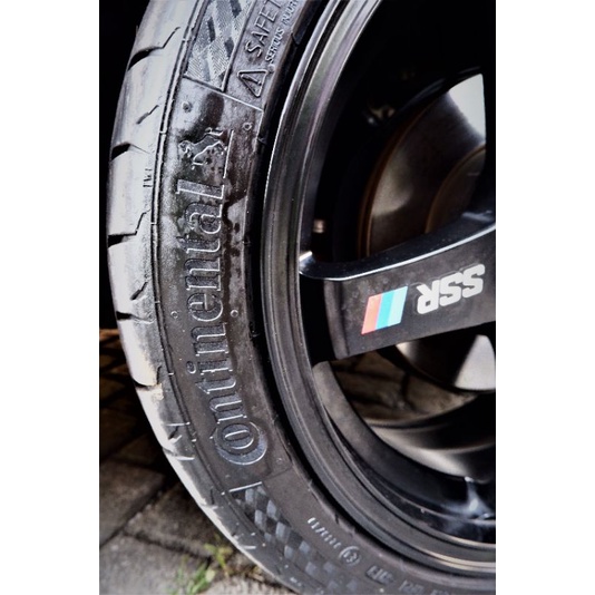 Velg SSR R17 Ban Contimental 205/45 Ori Japan