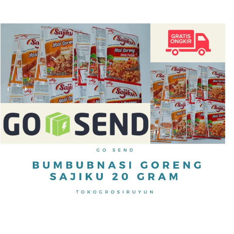 

SAJIKU NASI GORENG PEDAS BUMBU INSTANT PRAKTIS TERLARIS TERMURAH PROMO BIG SALE TOKOGROSIRUYUN