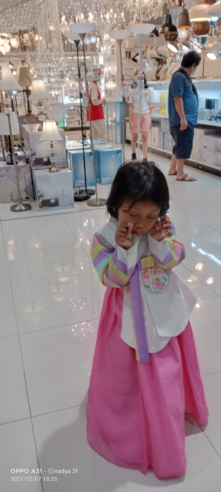 Hanbok Korea Warna Remdom