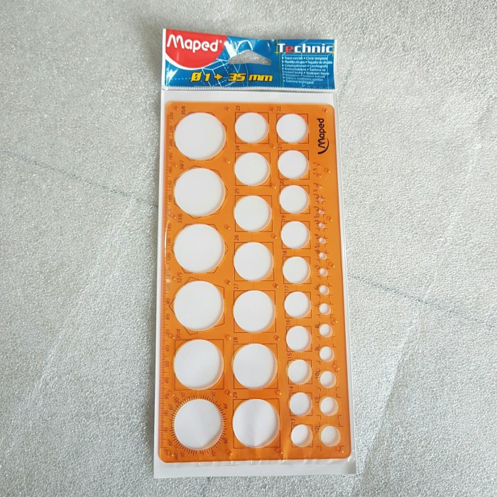 

Wow Maped Penggaris Technic Bulat Hemat