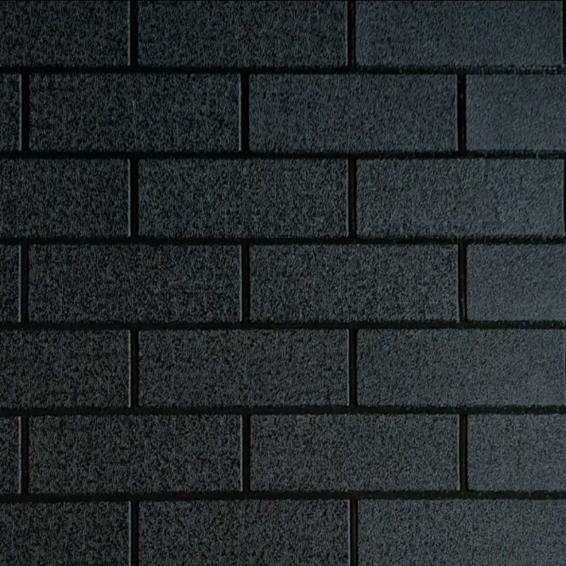 Wallpaper 3D Model Bata Halus 70x77CM TEBAL 3MM-BATA HALUS HITAM