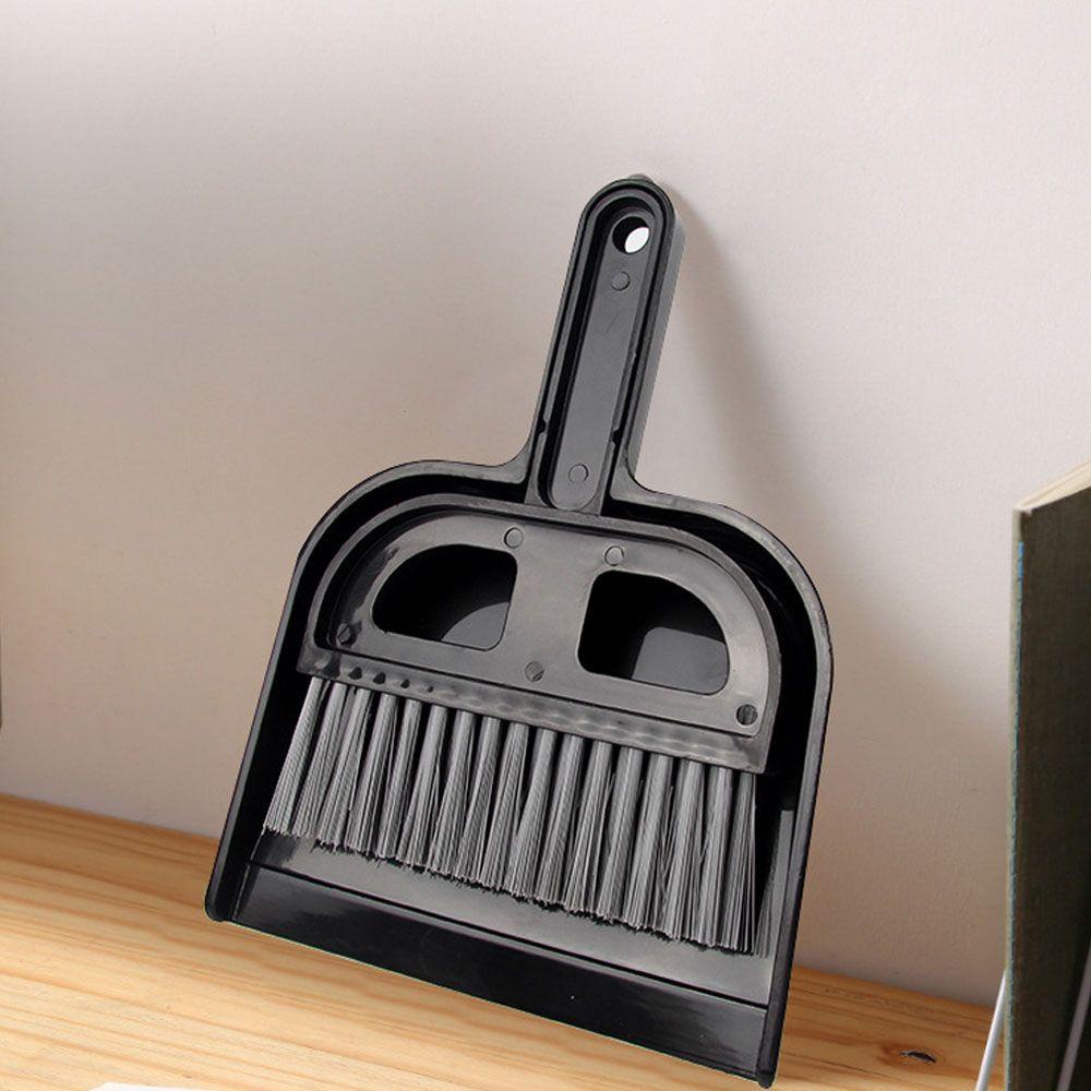 Solighter Sapu Pengki Set Lucu Tekan-Alatan Desktop Manual sweeper