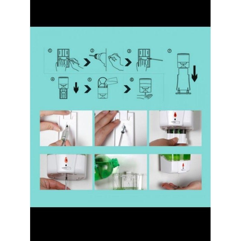 Automatic Soap Dispenser / Dispenser Sabun Cair / Hand Sanitizer Otomatis