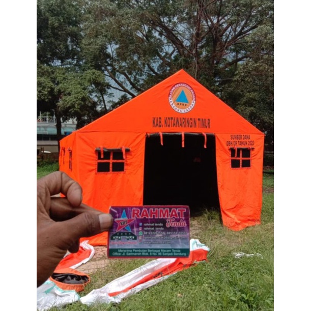 Tenda Posko Serbaguna standr BPBD-BNPB Multipungsi Uk 4M x 6M