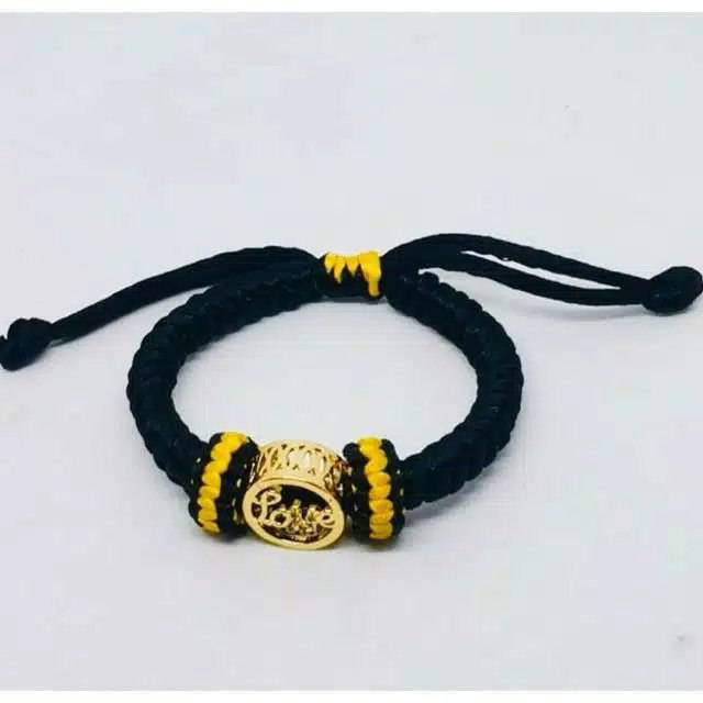 Gelang tangan wanita //gelang rajut //gelang lapis emas //perhiasan