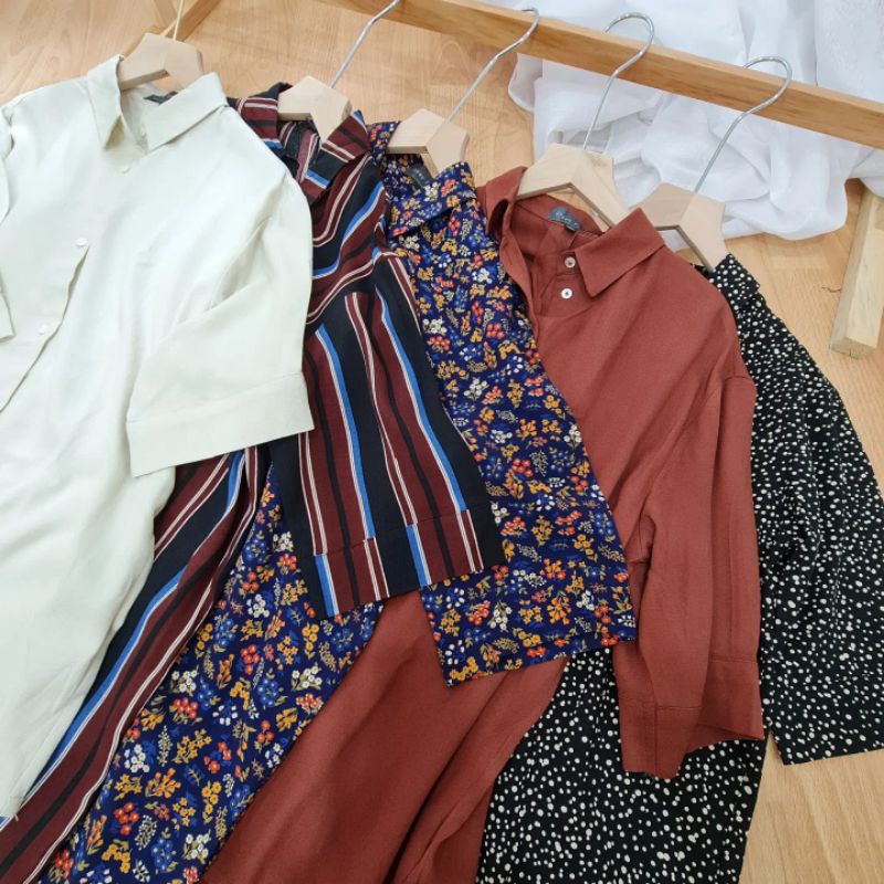 2254  - UNPEU Patterned Oversize Blouse | Blouse Wanita-6