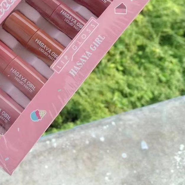 ➦ [PROMO 6 pcs] LIPCREAM HASAYA SWEET LOVE / LIPSTIK CAIR ❂