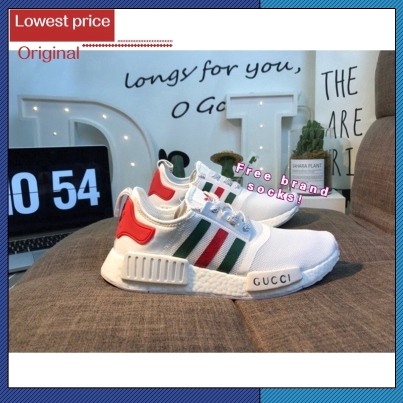 Half Price Authentic Adidas Nmd Gucci Women Men Sneakers Shoes