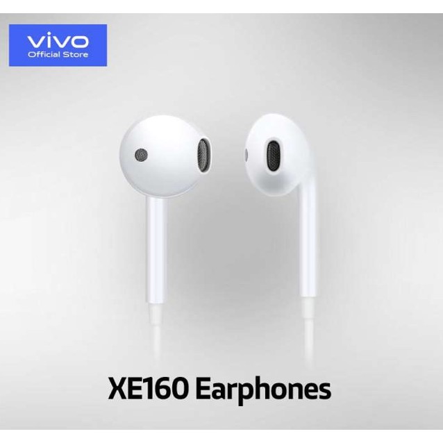 VIVO XE160 Earphone Headset Putih Stereo