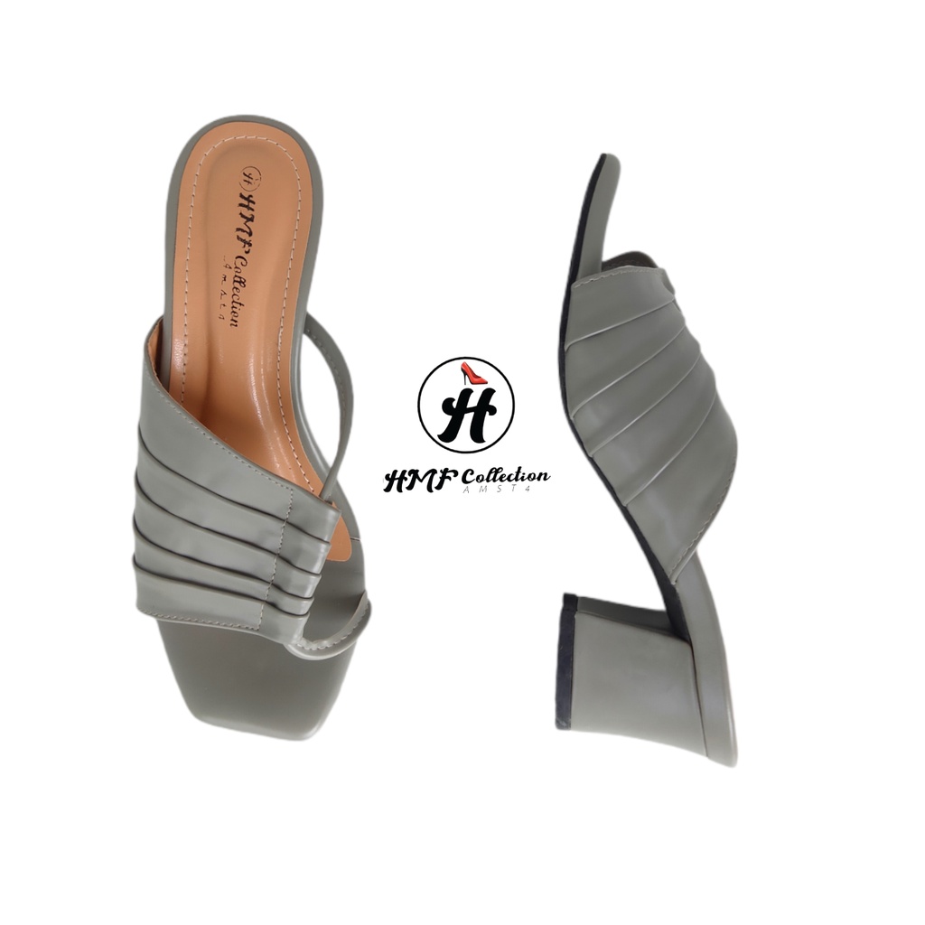 Sepatu Heels Wanita Hak Kotak HMF-RA05
