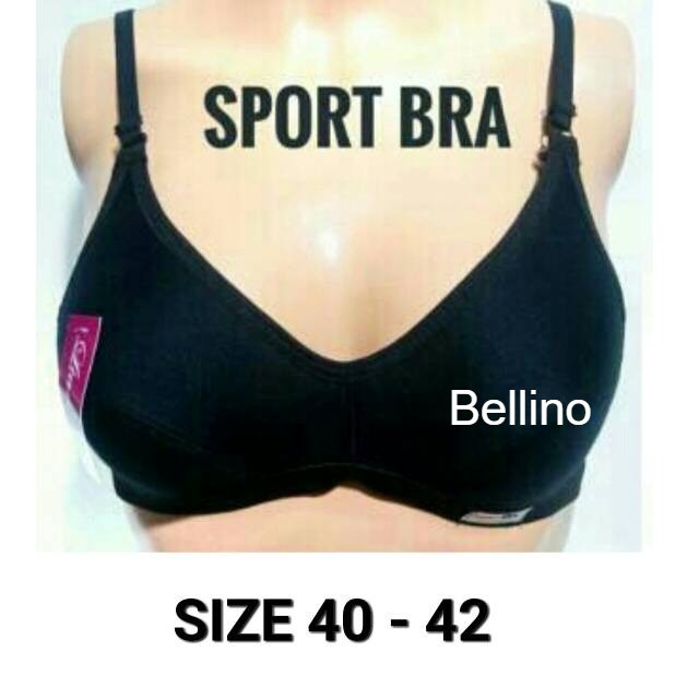 SPORT BRA BAHAN ADEM  TANPA KAWAT SIZE 40 42 Misty Bh Wanita Murah Tanpa Kawat Busa Tipis Bra Cewek Kutang Ibu Sehari hari Bh Cewek Super Murah Nyaman Dipakai