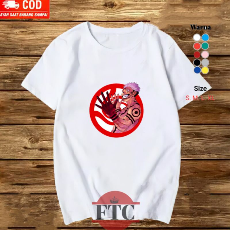 [kaos anak laki-laki perempuan 0-12 tahun] kaos anak jujutsu kaisen Itadori baju anak kaisen-jutsu i