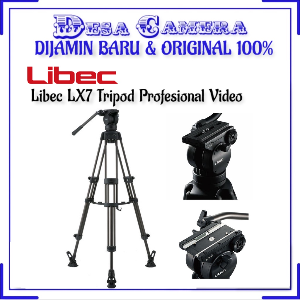 Libec LX7 And LX7 M Tripod Profesional Video