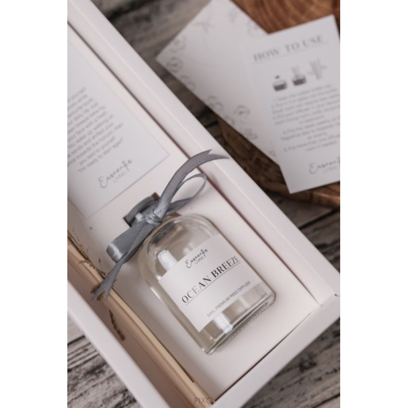Reed Diffuser Premium 50ml by Euscentia.Living - SIGNATURE GIFT SET for HIM-2
