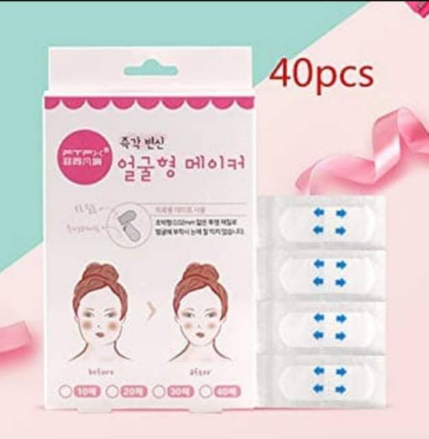 Stiker Penirus Wajah Dodo Label Face Lift V Line Sticker Face lift Tape