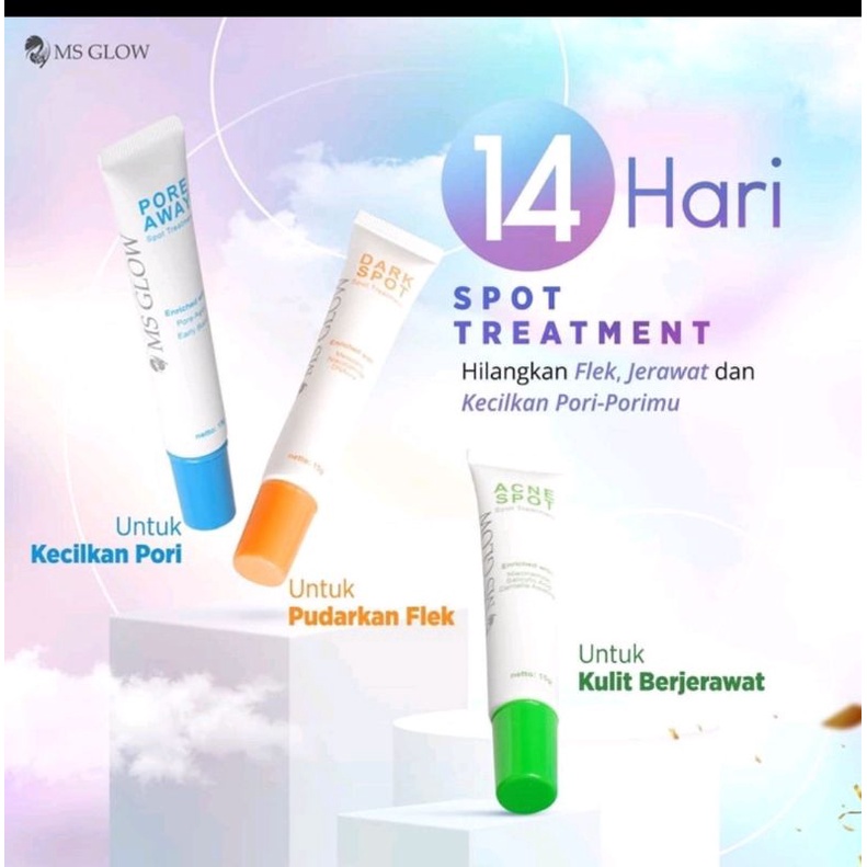 Ms Glow Spot Treatment | Acne Spot | Darkspot | Pore Away