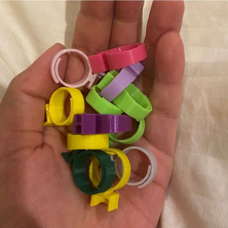 Polly Pocket Repro Ring Lot