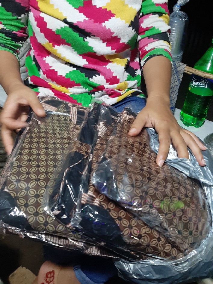 Couple Batik Keluarga Gamis Lonceng Model Jazz Gamis Jazzy Couple Gamis Batik Kerah Jazz Batik Murah