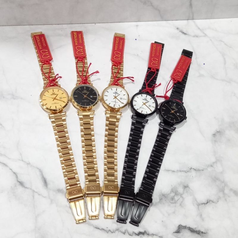 (Toko Ricoh) Jam Tangan Wanita Mirage Original 8682