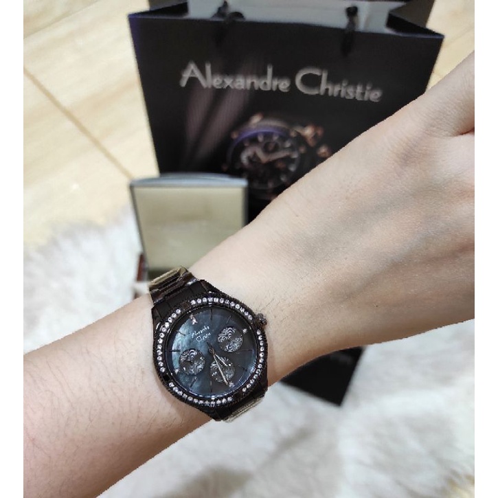 JAM TANGAN ALEXANDRE CHRISTIE AC 2771 / AC2771 FULL BLACK