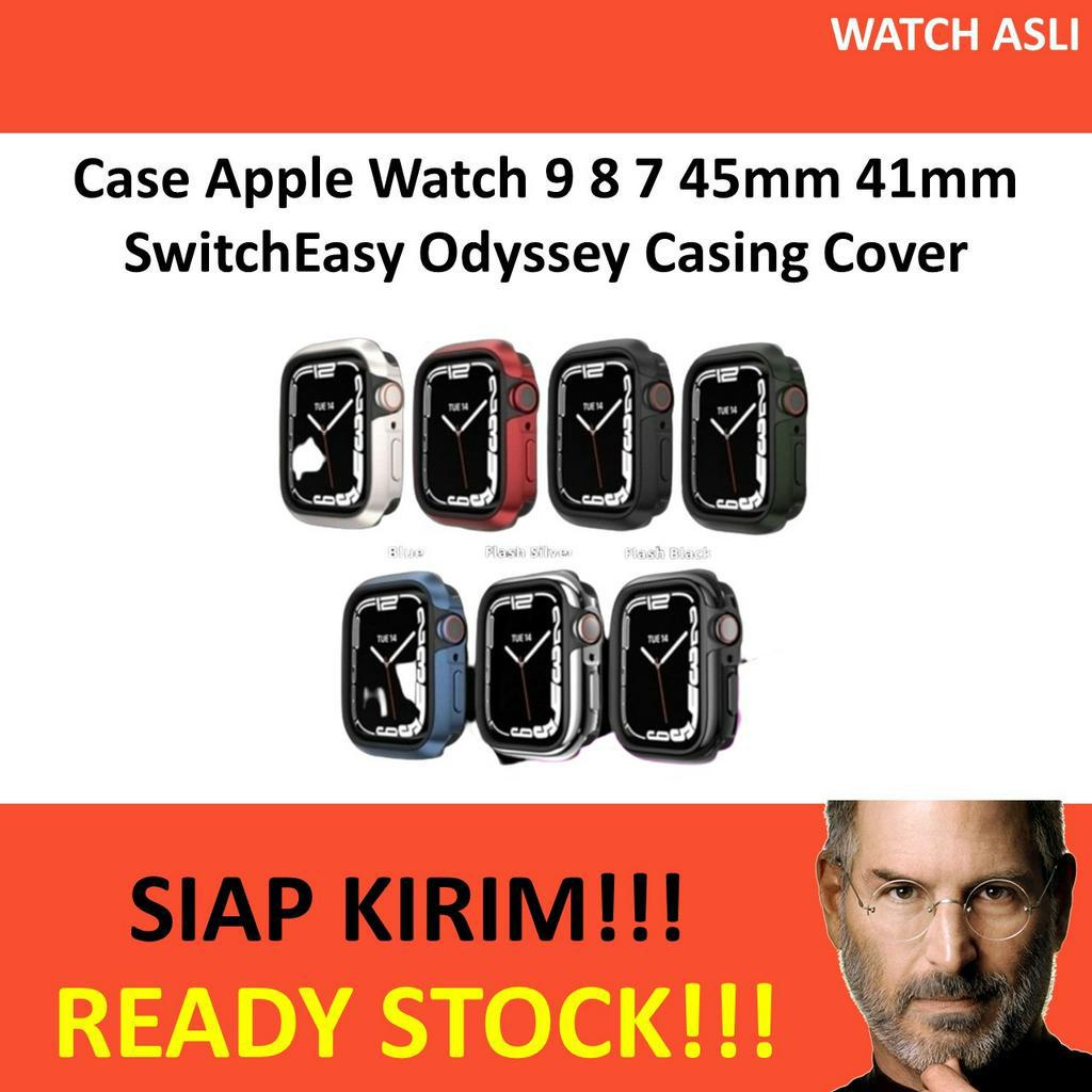 Case Apple Watch 9 8 7 45mm 41mm SwitchEasy Odyssey Casing Cover