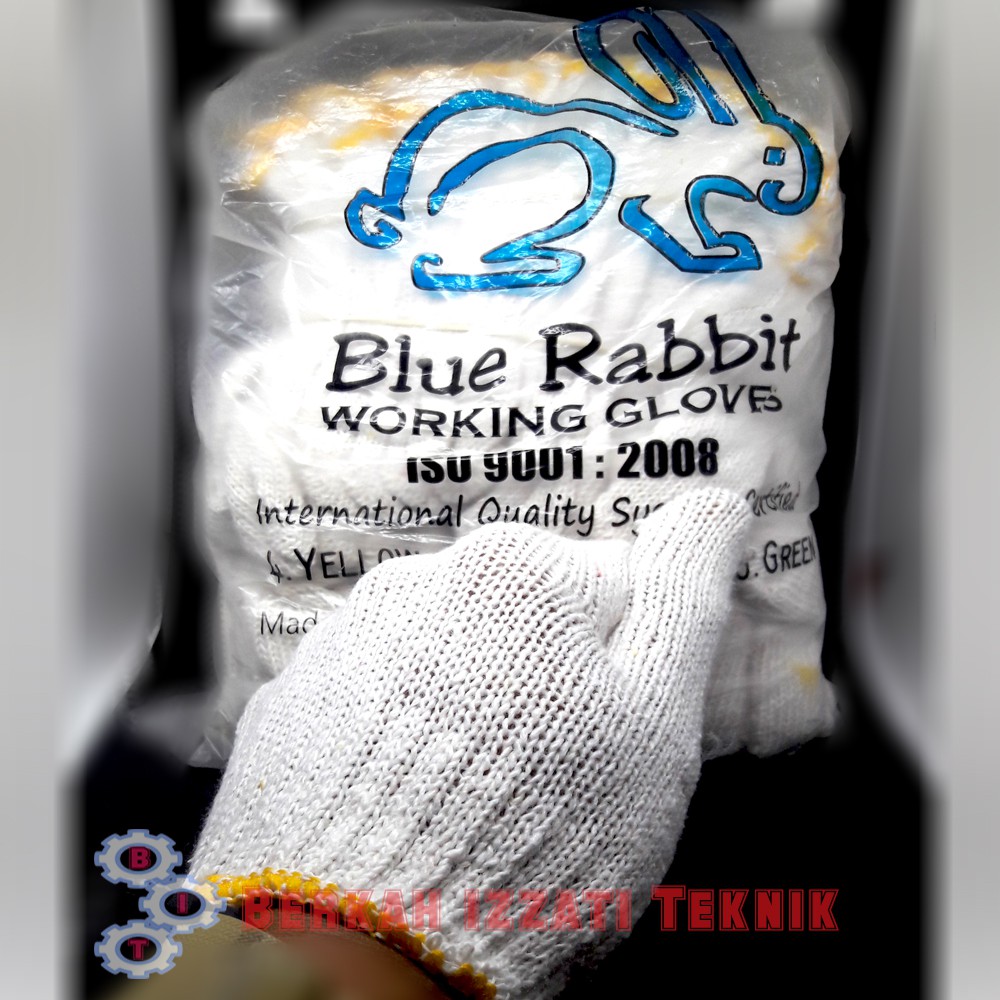 Jual Sarung Tangan Rajut BLUE RABBIT 4 Benang (12 Pasang) | Shopee ...