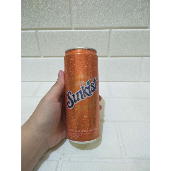 [ 1 KALENG 325 ML ] F&N SUNKIST MINUMAN ORANGE JERUK FNN FN BPOM