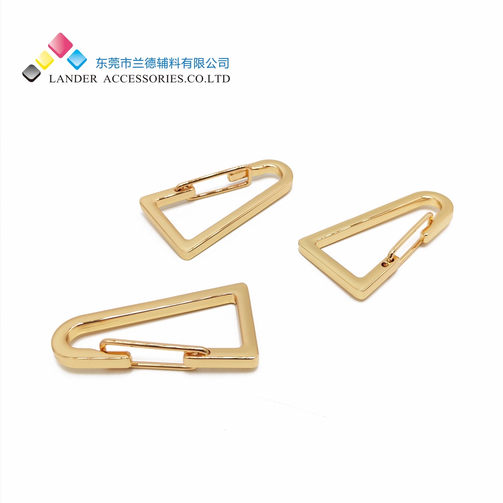 Lander Snap Clasp / Carabiner Triangle / Snap Hook / LX0918 / Dogclips