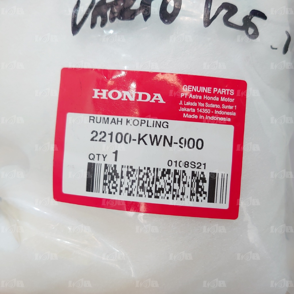 Rumah Mangkok Kampas Ganda Vario 125 150 Original KWN Outer Comp Clutch