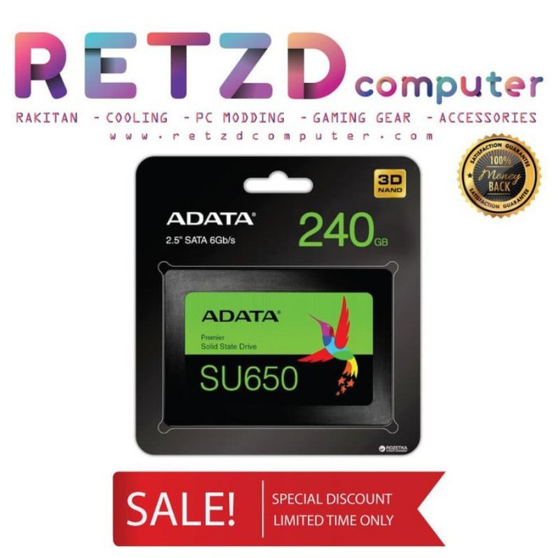 SSD ADATA SU650 240GB