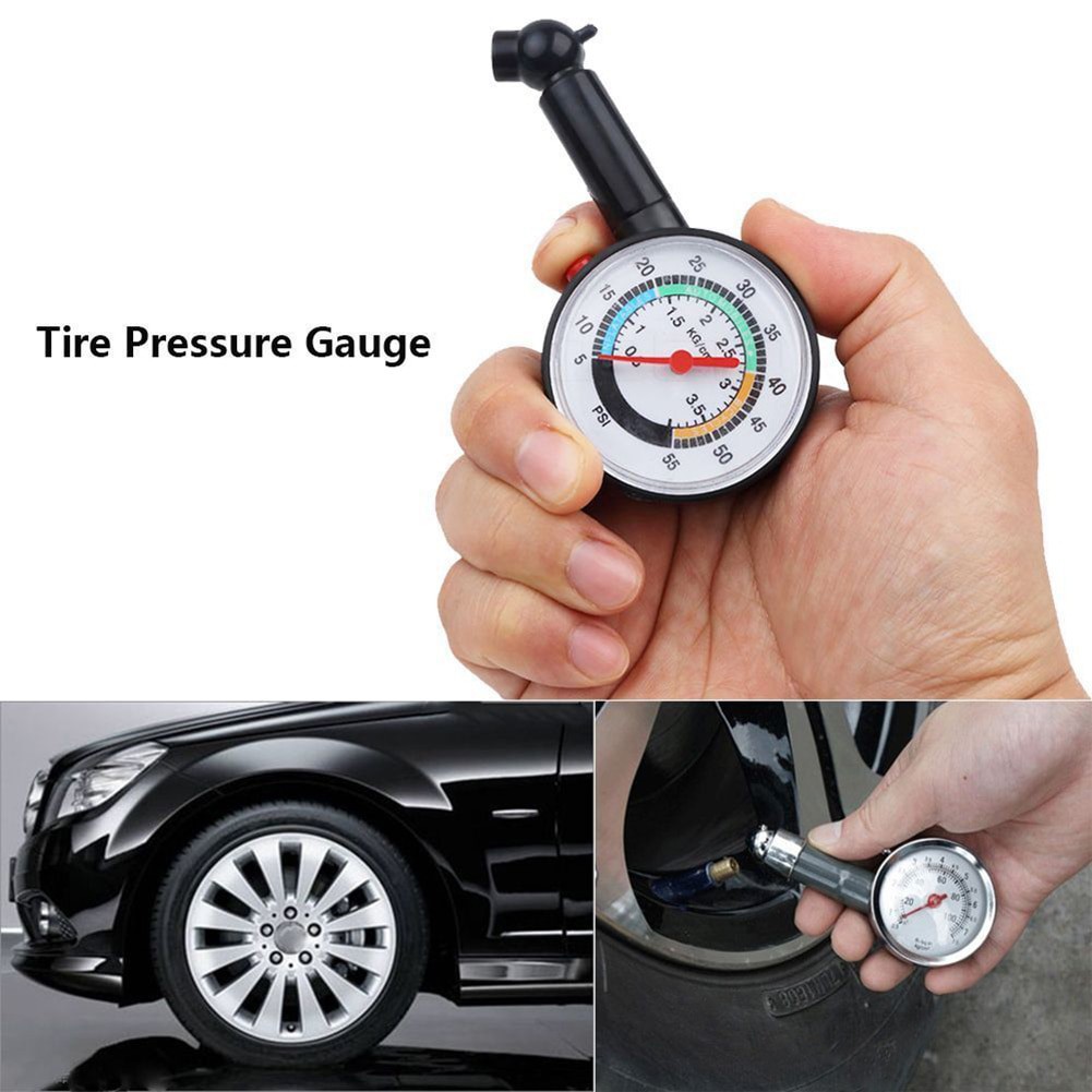 Alat Ukur Tekanan Angin Ban Pengukur Mobil Motor Sepeda Tire Air Pressure Gauge Auto Car Otomotif