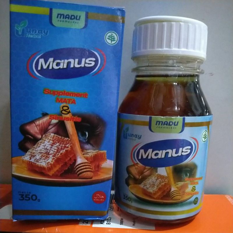 

madu suplemen mata manus 350 gram original