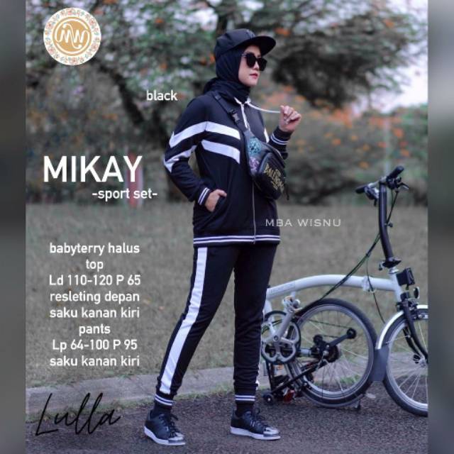SET BABY TERRY // MIKAY SPORT SET BY MW