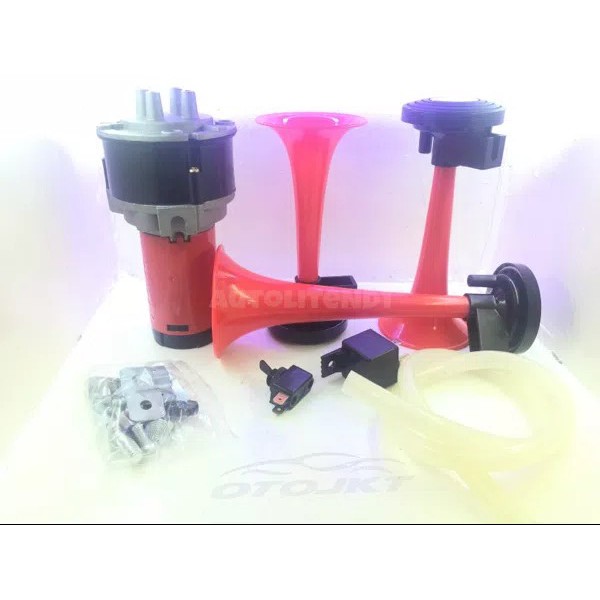 KLAKSON ANGIN TELOLET 3 TEROMPET set