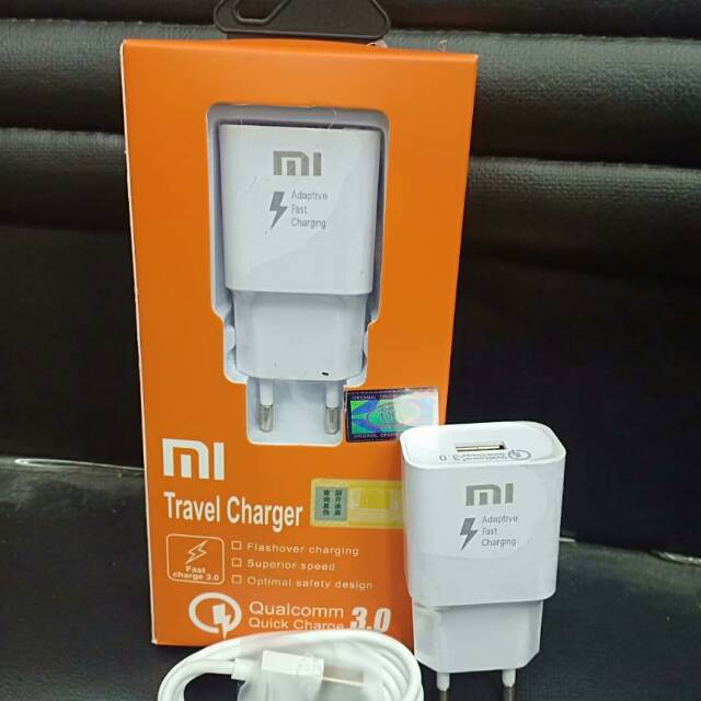 charger xiaomi fast Quick charge 3.0  mirco / tipe c mi8 mi9 redmi note 7 8 10 k20 pro fast charging / mi 8