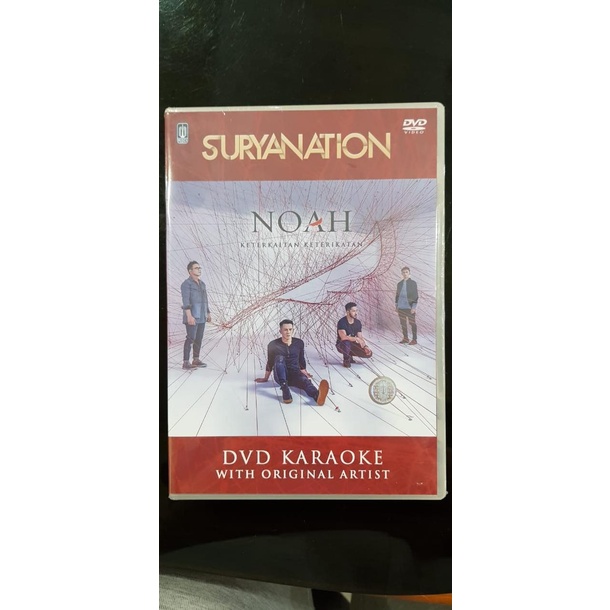 DVD ORIGINAL KARAOKE NOAH ALBUM KETERKAITAN KETERIKATAN TERPOPULER