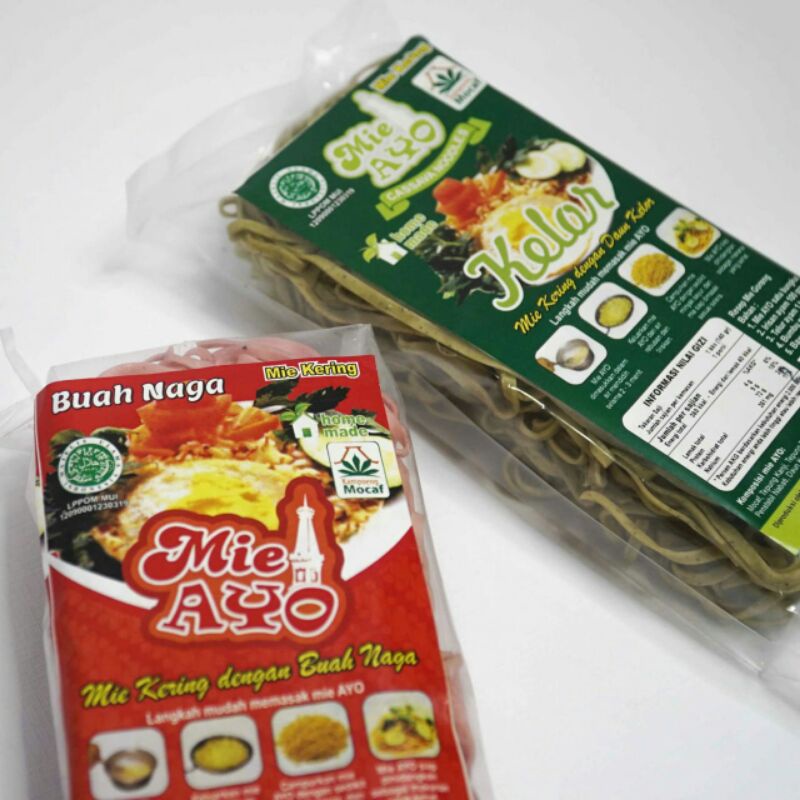 

Mie Kering Mie Ayo Mie Mocaf Sehat Non MSG