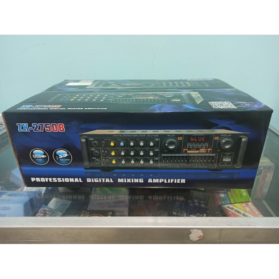 POWER AMPLI PROFESIONAL MIXING KARAOKE MP3 BLUETOOTH BETAVO ZX-2750B