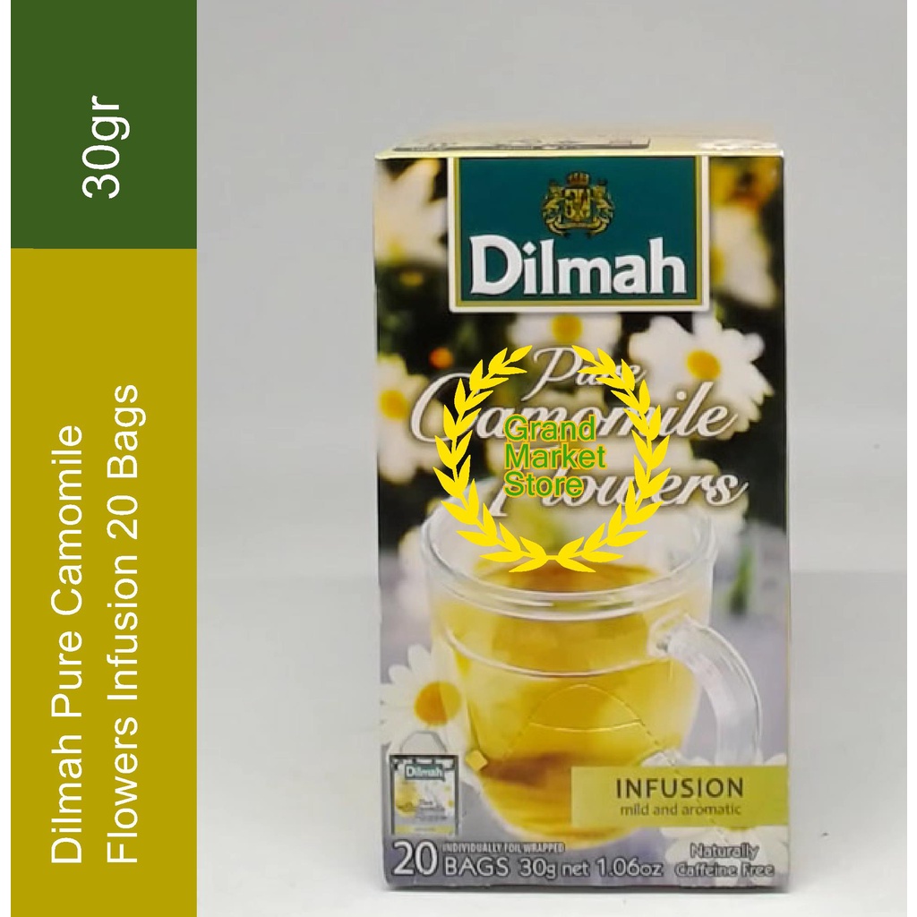 

Dilmah Pure Camomile Flowers Infusion 20 Bags