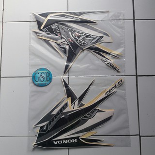  stiker  lis body  motor honda vario  techno 125 2014 putih 